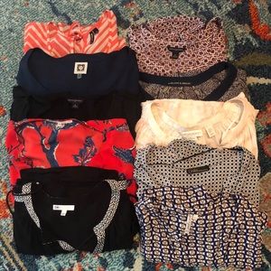 Lot of 10 Blouses